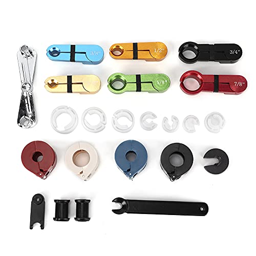 Set de 22 piezas para desconexión de mangueras AC automotriz miniatura 7