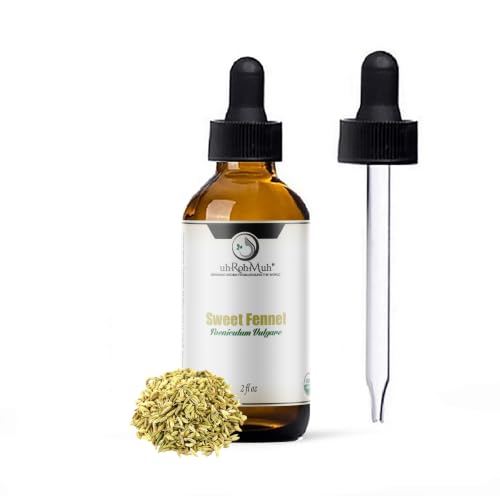 Aceite Esencial Orgánico de Hinojo Dulce 2 Fl Oz