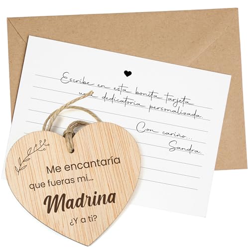CONTRAXT Set Queres ser a minha madrinha. Ideia original para batismo ou casamento e anunciar gravidez, presente original para a madrinha