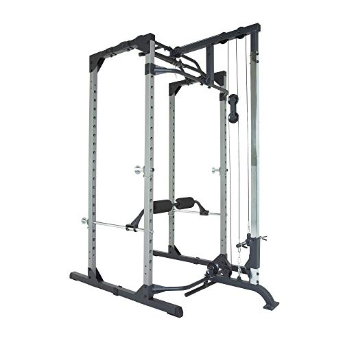 Fitness Reality 810XLT Super Max Power Cage | Optional Lat Pull-down Attachment and Adjustable Leg Hold-down | Lat Pull-down Attachment Only