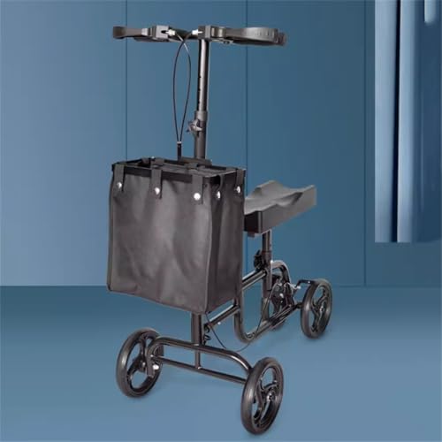 医療用膝歩行器、折りたたみ式膝スクーター(車輪付き)、ハンズフリー膝松葉杖、頑丈な調節可能な足首歩行器、骨折した足首用の軽量膝スクーター