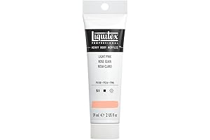 Liquitex Heavy Body Acrylic Paint, 2 Oz. Tube in Light Pink