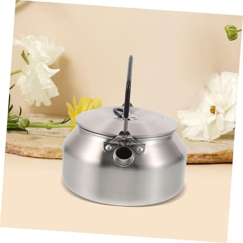 Bouilloire de camping en acier inoxydable durable de haute qualité - 4
