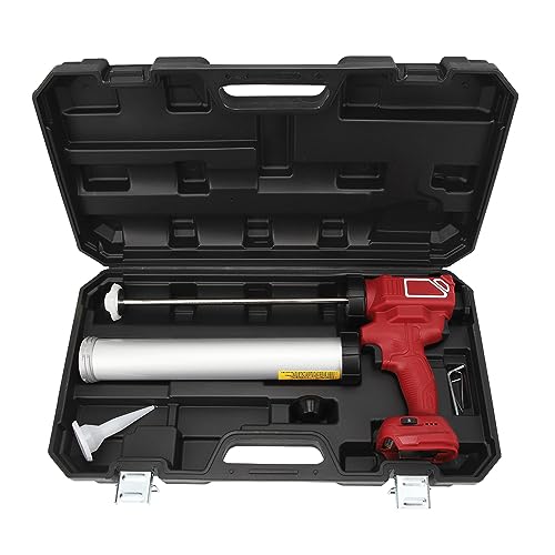 Pistola de Calafetagem Elétrica, Pistola de Calafetagem Sem Fio de Impulso Uniforme de 6 Velocidades