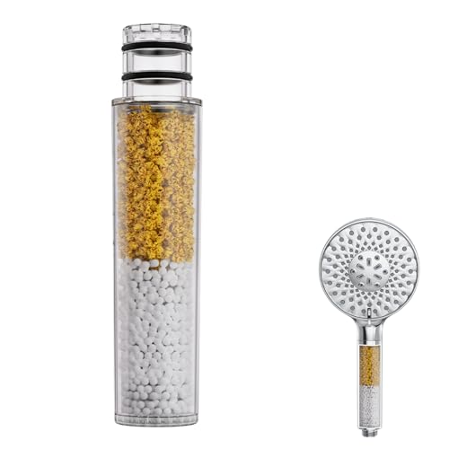 Image of SR SUN RISE Shower Filter for Handheld Shower Head, NSF Certified 1 Pack Replacement Filters for Hard Water Remove Chlorine and Harmful Substances Only Fits SR SUN RISE Shower Head