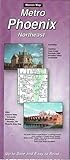 Warren Map Metro Phoenix Northeast Road Map, Full Color, Matte Finish