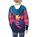 Oksuvoky Palm Tree Sweatshirt Boys Sunset Beach Sweatshirt Boys Zip Up Hoodie Size 10 Fashion Graphic Hoodie Long Sleeve Shirt Hooded Jacket with Pockets Fall Outfits