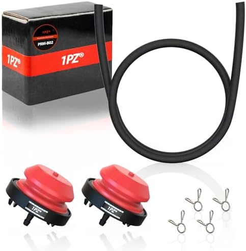 1PZ PRM-B02 Primer Bulb Replacement for Craftsman MTD Cub Cadet Troy Bilt Snow Blower 751-10888 951-10888 Primer Assembly Tecumseh 70682A 32180C AV520 HMSK100 HMSK105 HMSK110 Engine