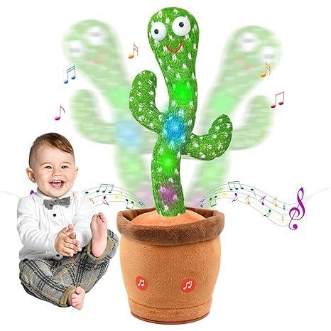 DMAHI Toy Talking Cactus Plant Plush Toy Dancing Cactus Voice Repeat,Dancing,Recording, Songs for Babies Sunny Cactus Singing Toy (Green) (B0D5HN9BRL) Amazon Price History, Amazon Price Tracker