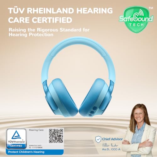iClever Q950 Hearing Care Certified Noise Cancelling Headphones for Kids by iClever - Used condition - Image 2
