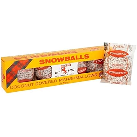 Tunnock's Snowballs 4 x 30g - Pack of 6 Cover