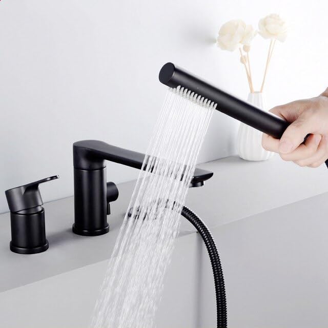 Bathroom Faucet Floor Stand Bathtub Faucets Rotating Spout Hot Cold Bath Tub Faucet Luxury Water Mixer Tap Crane