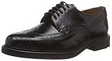 Bugatti Lloyd Herren Hudson Derby, Schwarz (Schwarz 0), 45 EU