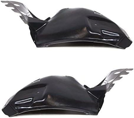 Partomotive Para 08-13 CTS Front Splash Shield Interior Fender Liner Panel Izquierdo Lado Derecho SET Par