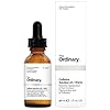 The Ordinary Caffeine Solution 5% + EGCG, Depuffing Eye Serum for Dark Circles and Tired Eyes, 1 Fl Oz