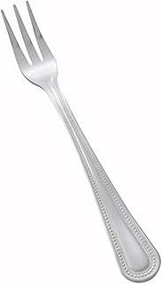 Winco 12-Piece Dots Oyster Fork Set, 18-0 Stainless Steel, Silver