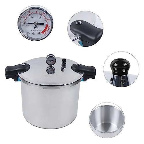 Olla a presión de aluminio 22L capacidad grande miniatura 5