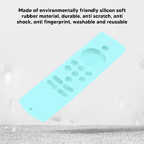 Capa de controle remoto de silicone, capa protetora macia antiderrapante à prova de choque com cordã