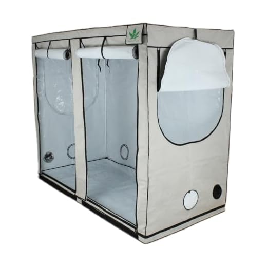 Rapid Teck® Grow Zelt (240 x 120 x 200 cm) Home Grow Tent | Indoor Growzelt | schwarz grün | Growroom Growschrank Darkroom Pflanzenzelt Gewächshaus Zuchtzelt Growzelt 16 Premium Growzelt 240x120x200 cm, Anbaubox für Pflanzenzucht, Pflanzenzelt für Anbauvereinigungen/Social Clubs