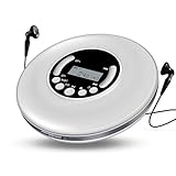 Tragbarer CD-Player MP3-Musik-Player A-B Wiederholungsfunktion mit LCD-Display LCD-Display Externe Lautsprecher und Kopfhörer 5 Arten von Soundeffekt