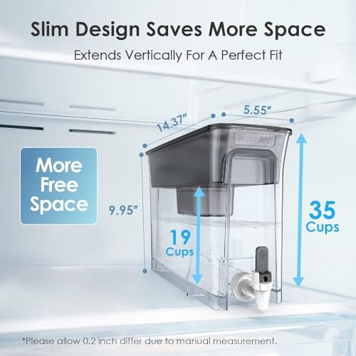 Waterdrop WD-WFD-40L 35-Cup Slim Water Filter Dispenser thumb #1