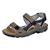 Rieker 68872 dames Open sandalen met sleehak.
