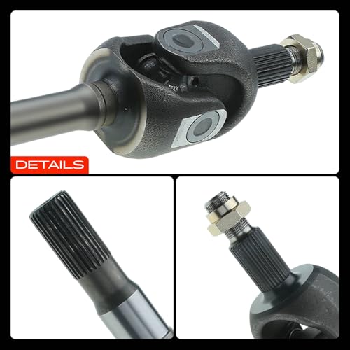 A-Premium Pair (2) Front CV Axle Shaft Assembly Compatible with Jeep Wrangler 2007-2018, Wrangler JK 2018, with Dana 186 mm Axle, Driver and Passenger Side by A-Premium - Image 7