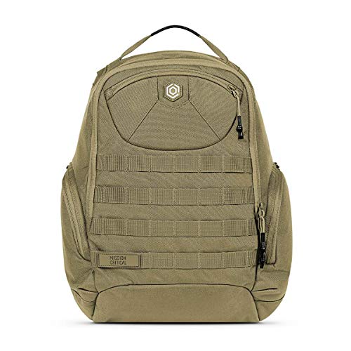Mission Critical S.01 Action Daypack Zip, Baby Gear for Dads, Backpack Baby Bag (Coyote)