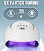 Imagen de UIHOL Profesional Lámpara de Uñas UV LED
