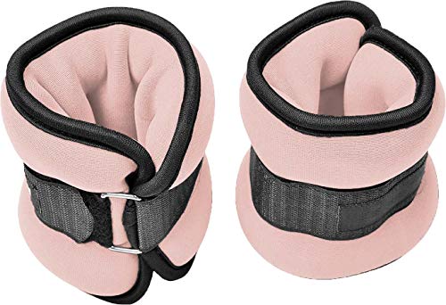 Poids pour cheville Jessica Simpson lests poignets rose 90 g fitness gym