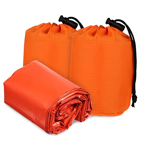 KICHOUSE Compact Storage Bag for 2X Outdoor Sleeping Bags for Camping Emergency Use