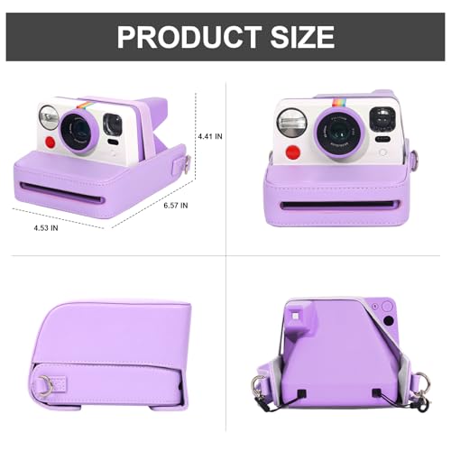 Funda Protectora para Cámara Polaroid Now Serie Morada miniatura 4