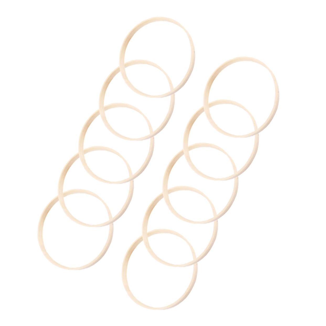 Cabilock 13pcs Dream Catcher for Crafts Smooth Frame for Handmade Decorations Wreaths and Wind Chimes for Weddings and Events