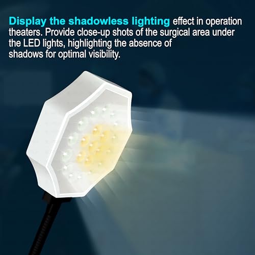 Image of OTICA LED OT Light Examination High-Intensity Standing Spot Type Surgical Light (21 LED Spotlight)