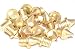 1/4 inch (6mm) Gold-toned Steel Track and Cross Country Spikes