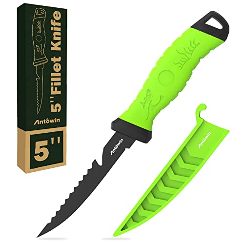 ANTOWIN 5' Bait Knife for Fish, German G4113 Pro...