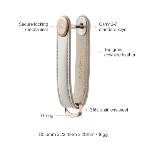 Image of Orbitkey Premium Leather Key Organizer