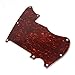 Jazzcaster/telemaster Hybrid Style Guitar Pickguard,no pickup, 4ply Tortoise