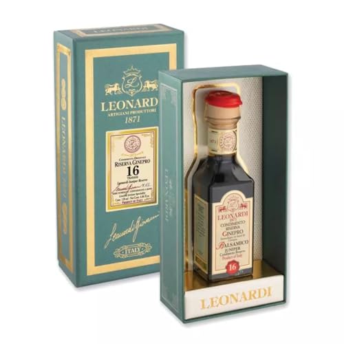 Condimento Balsámico Reserva Enebro 16 transvases 120 ml