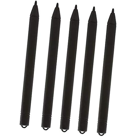 balikha 5pcs Replacement Stylus Pen for LCD Writing Tablet Accessory Cover