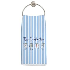 Blue and White Striped Mah Jong