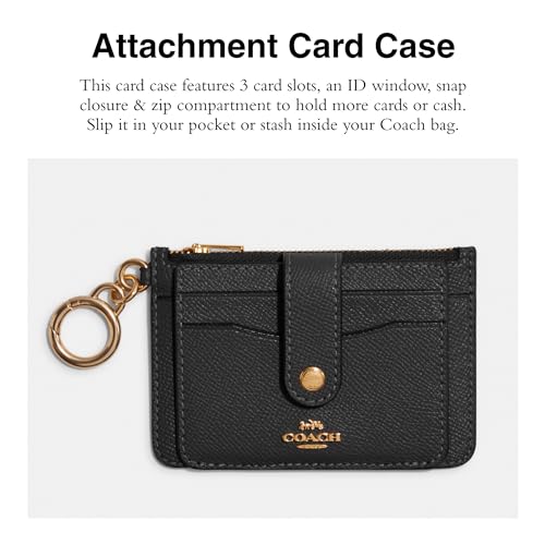 Leather Card Case for Coach Fans