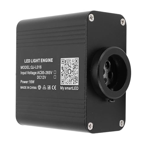 Pongnas Luces de Fibra óptica de 16W Kit de Luz de Techo Estrella Sound Activado RGBW