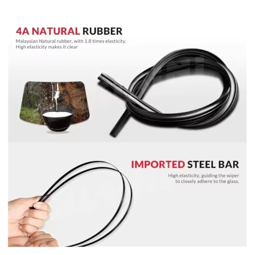 Limpiaparabrisas 22" 20" para Serie 3 E46 2000-2005 accesorios 5