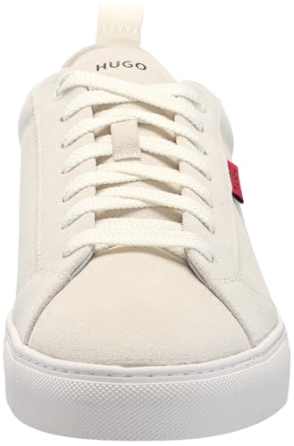 Image of Hugo Men's Essential Cupsole Suede Low Top Sneaker