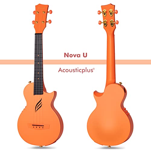 Ukulélé Concert Enya Nova U 23 pouces Kit de Débutants et Professionnel électrique Acoustique Ukulélés en Fibre de… - Les Beatles, Paul McCartney, John Lennon, RIngo Starr, George Harrison Ukulélé Concert Enya Nova U 23 pouces Kit de Débutants et Professionnel électrique Acoustique Ukulélés en Fibre de… – Image 3