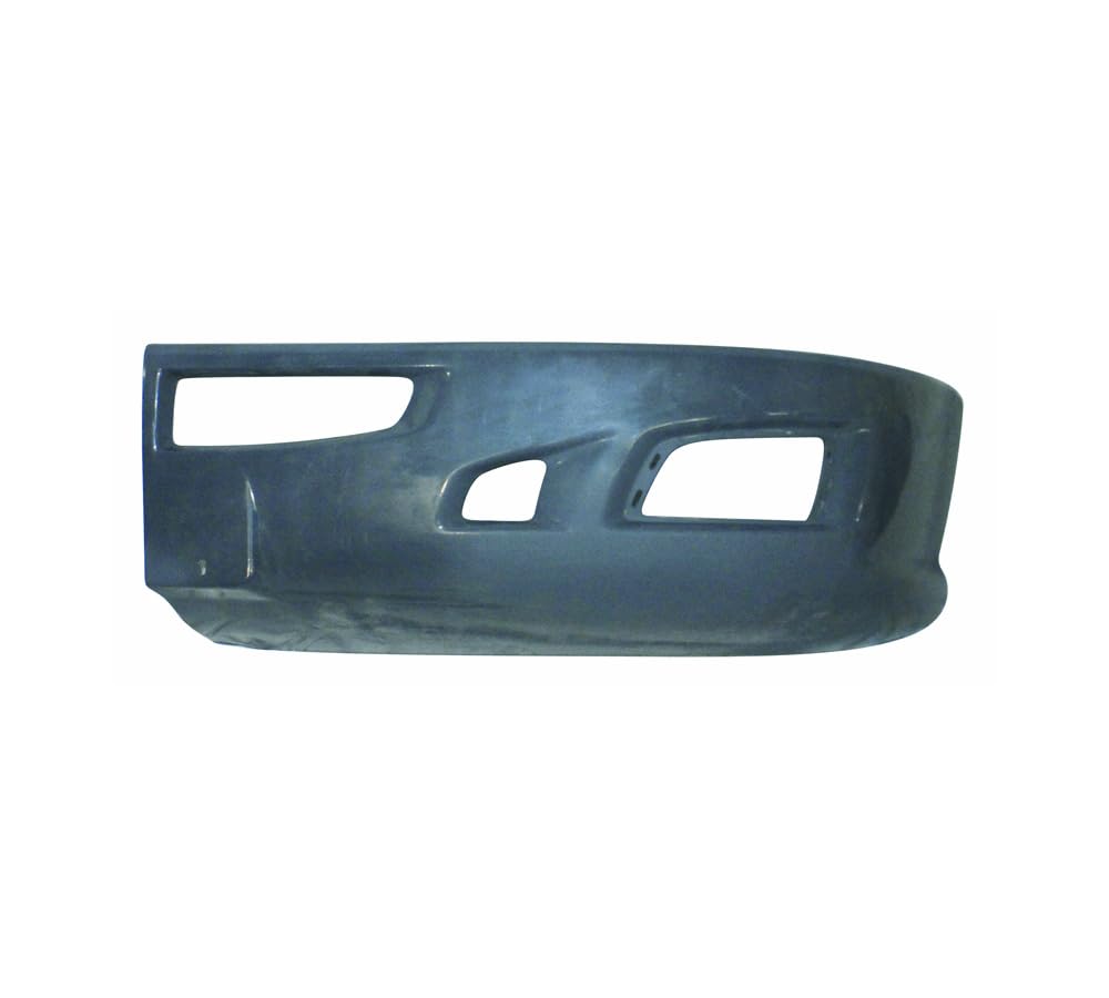 Black ABS Front Bumper Corner For Kenworth T660 (2008-2017) | Driver Or Passenger Side With Fog Light Hole