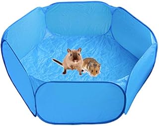 Heppurg Guinea Pig Playpen Indoor Run Pen Hamster Playpen Small Animal Play Pen Pet Pop up Playpen Exercise Yard Fence Portable C&C Cage Tent Cage