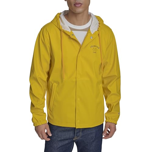 Image of Champion Men's Rubberized Rain Hoody Jacket