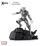 Royal Selangor Hand Finished Marvel Collection Pewter Limited Edition Wolverine Victorious Statue...